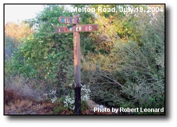 Melton Fire Sign