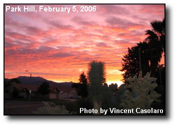 San Jacinto Sunrise