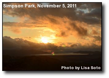 Lake at Sunset