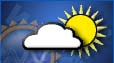 Mostly sunny, Breezy