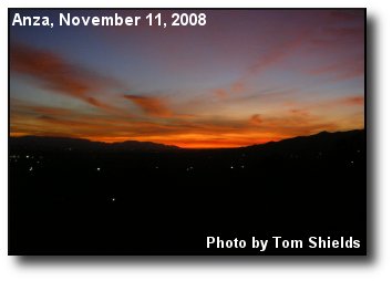 Anza Sunset