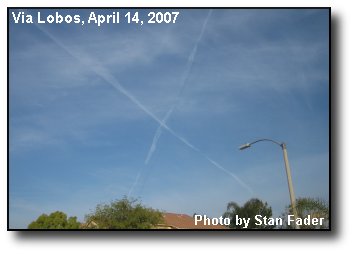Crossing Contrails