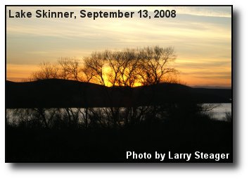 Lake Skinner Sunset