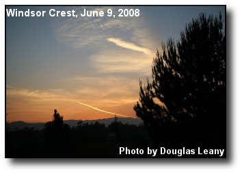 Lone Contrail
