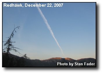 Morning Contrail