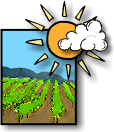 Mostly sunny