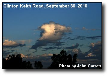 Incoming Clouds