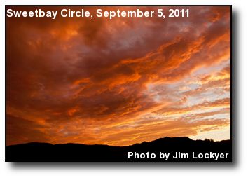 Fiery Sunset